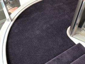 Carpet Stairs - Best Carpet For Concrete Stairs & Landing Supertuft Carpet - Superfloors Sydney
